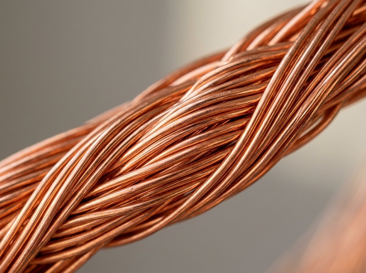 Copper conductors representing FINECAB cable products